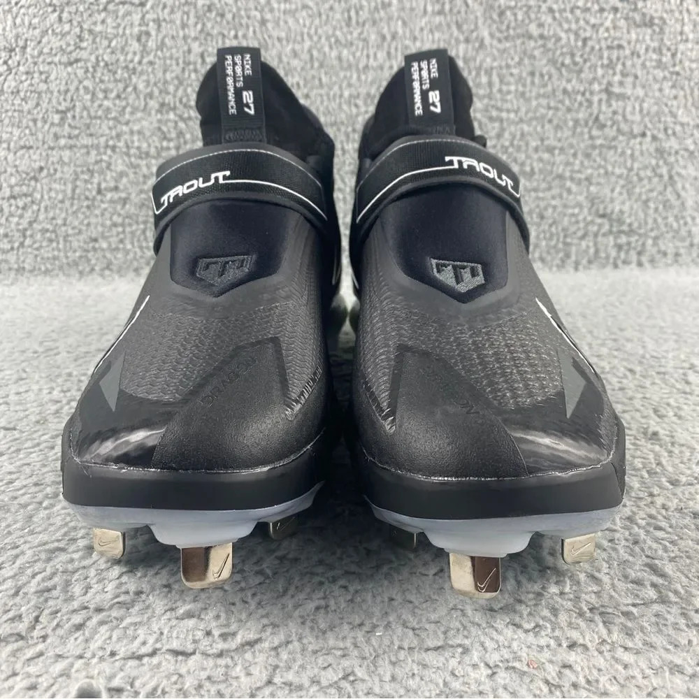 NEW NIKE FORCE Air Zoom Trout 8 Elite Baseball Cleats Mens‎ 9 Shoes Game Black - Picture 3 of 15